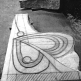 lavice, hořický pískovec, průběh kamenosochařských prací, 2005