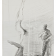 Akrobaté, kresba, J. Košvanec, z cyklu Cirkus, 1989